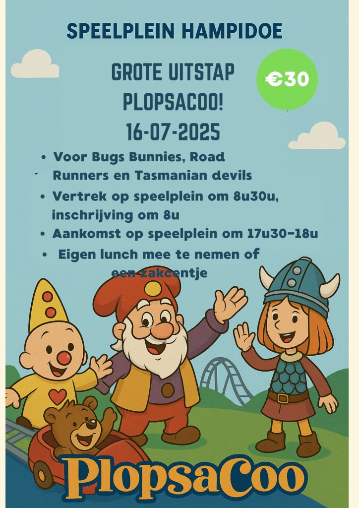 Uitstap Plopsa Coo 2025